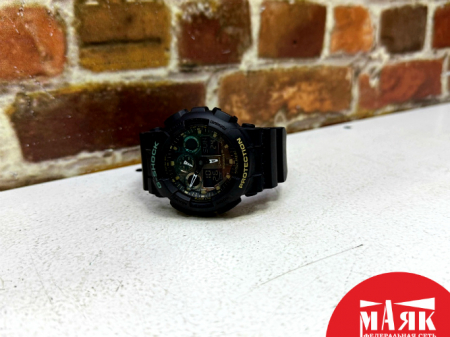 О2 Б/У часы casio g shock  ga-100rc №e00445915