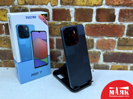 О4 Б/У ст. Tecno POP 7 4GB/64GB (кор) 353781280433887 №e00446486