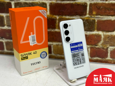 О7 Б/У ст. Tecno Spark 40 Pro+ 8GB/256GB (Кор) 355386890046711 №e00446870