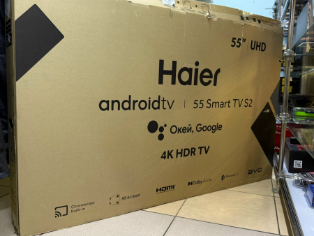 О1 Б/У ТЕЛЕВИЗОР HAIER 55 SMART TV S1 №e00450231