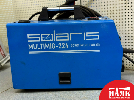 О2 Б/У Сварочный полуавтомат SOLARIS MULTIMIG-224 123 №e00452554