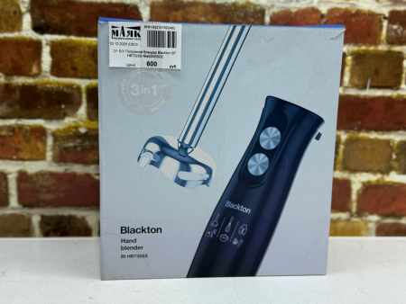 О1 Б/У Погружной блендер Blackton BT HB732SS №e00453932