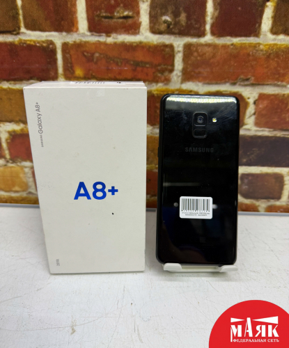 О7 Б/У ст. Samsung A8+ 2GB/32GB (кор) 352022092021011 №e00456870