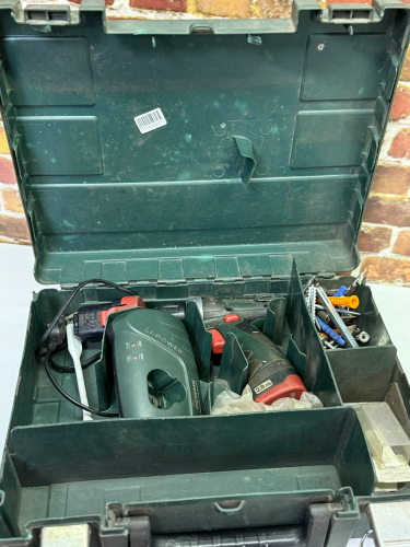 О9 Б/У Шуруповерт metabo powermaxx bs 10.8 123 №e00458010