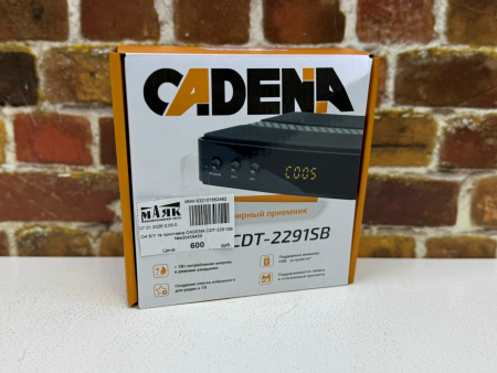 О4 Б/У тв приставка CADENA CDT-2291SB №e00459459