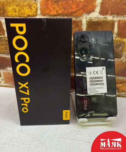 О2 Б/У ст. Poco X7 Pro 12GB/256GB (кор) 867405076787640 №e00461309