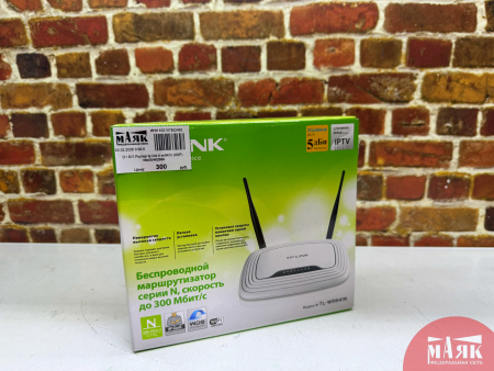 О1 Б/У Роутер tp link tl wr841n (КОР) №e00462699