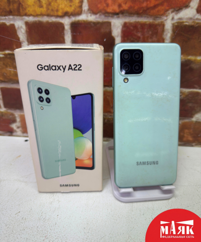 О9 Б/У ст. Samsung A22 4GB/64GB (Кор ) 355221175345688 №e00464587