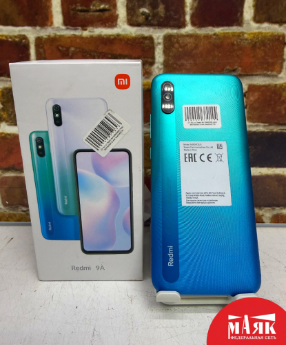 О7 Б/У ст. Redmi 9A 2GB/32GB (кор) 865766068191444 №e00467735