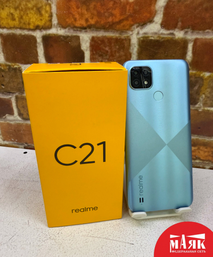 О2 Б/У ст. Realme C21 4GB/64GB (кор) 865628050674219 №e00469709