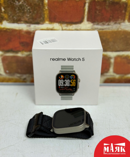 О7 Б/У Часы смарт realme watch 5 №e00470328