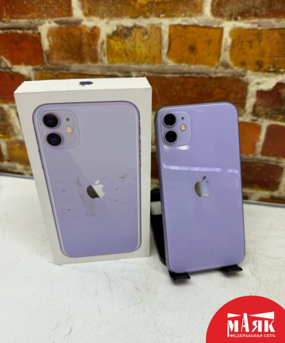 О5 Б/У ст. iPhone 11 4GB/64GB 75% 352747617453295 №e00472565