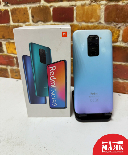 О10 Б/У ст. Redmi Note 9 3GB/64GB (КОР) 862601058808439 №e00472583