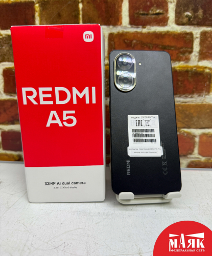 О7 Б/У ст. Redmi A5 4GB/128GB 864634082389124 №e00476840