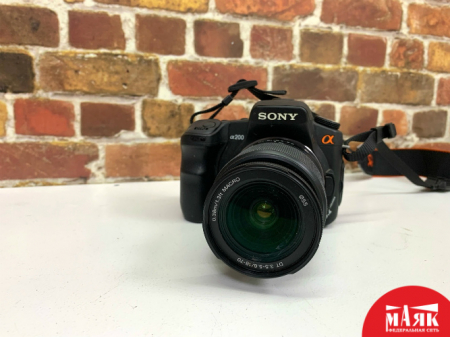 О9 Б/У Фотоаппарат Sony a200 (C) №e00240996