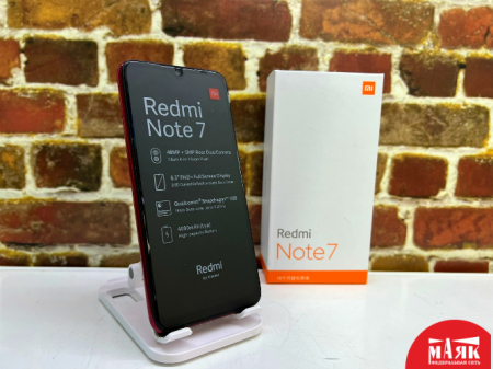 О1 Б/У ст Redmi Note 7 3/32GB НОВЫЙ КОМПЛЕКТ 869288048399100 №К00004660