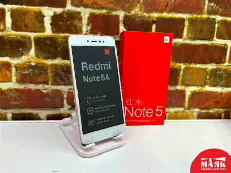 О1 ст Redmi Note 5A 3/32GB КОМПЛЕКТ НОВЫЙ 865394036863786 №К00004664