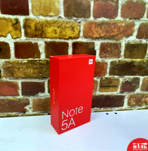 О2 Б/У ст Redmi Note 5A КОМПЛЕКТ НОВЫЙ 865394038390887 №К00004686