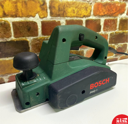 О6 Б/У Электро рубанок BOSCH PHO 1,  500w 123 №e00244670