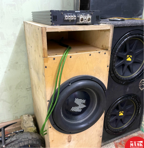 О6 Б/У Саб Momo Achilles 12d +короб + моноблок Avatar Ast-2100.1d №e00245142
