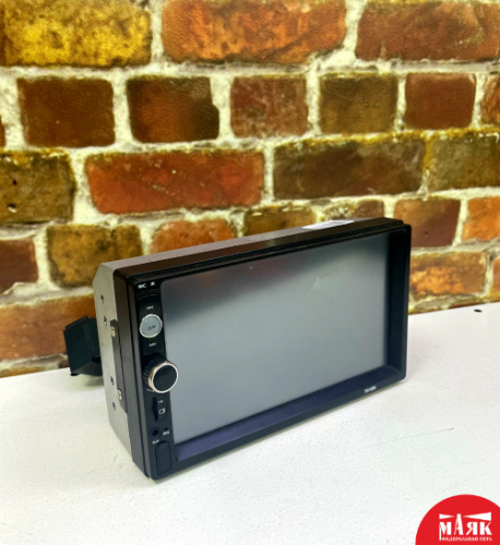 О2 Автомагнитола 7010B 2 din 7" дюймов bluetooth, мультируль, USB, №e00246856