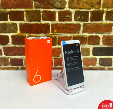 О7 Б/У Ст Redmi 6 4\64 кор (нов) 864560043232337 №К00004836