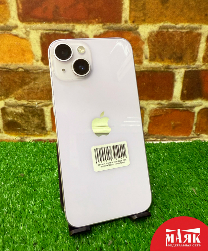 О3 Б/У ст. iPhone 14 6GB/128GB 100% 359322443036491 №e00470995