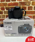 О7 Б/У Зеркальный фотоаппарт canon eos 2000d кор №e00471383