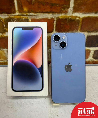 О7 Б/У ст. iPhone 14 4GB/128GB 100% (кор) 358851434154773 №e00482187