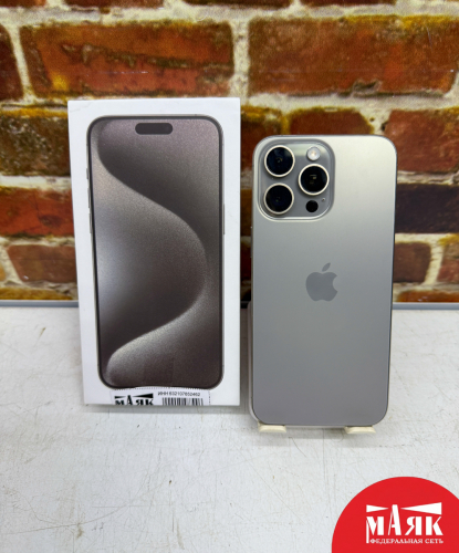 О7 Б/У ст. iPhone 15 Pro Max 8GB/256GB 87% (Кор) 354650910100266 №e00483418