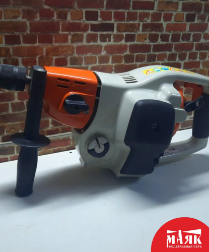 О4 Б/У бензодрель для сверления шпал stihl bt 45кор 123 №e00453568