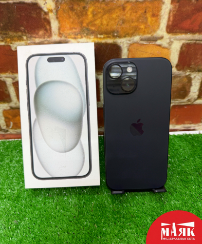 О3 Б/У ст. iPhone 15 6GB/256GB 100% (кор) 351713512320857 №e00476891