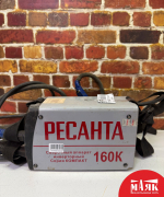 О9 Б/У Инверторный сварочный аппарат Ресанта саи160К 123 №e00456597