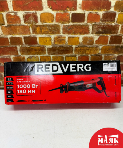О5 Б/У Пила сабельная REDVERG RD-SS100(К) 123 №e00481579