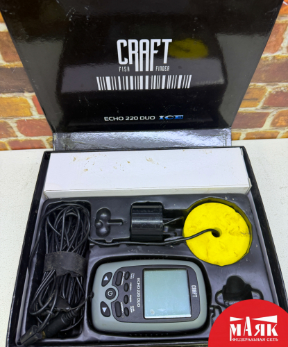 О4 Б/У Эхолот craft Echo 220 Duo Ice кор №e00494010