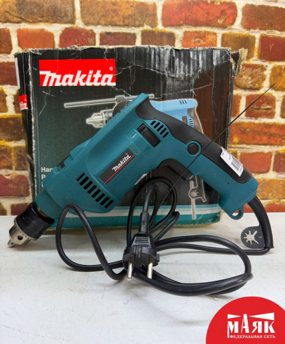 О1 Б/У Дрель Makita HP1620 650W №e00494532