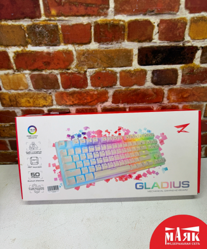 О9 Б/У Клавиатура zet gaming gladius №e00497828